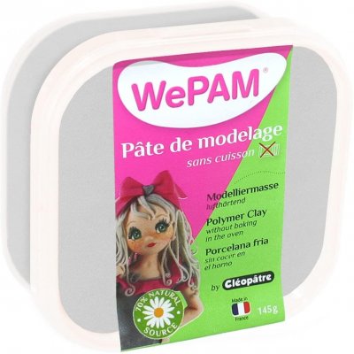 WEPAM Porcelaine froide &agrave; modeler  145 g - Argent - 