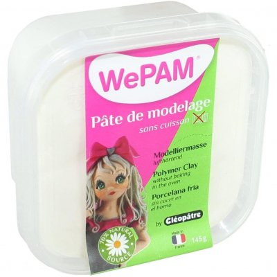 WEPAM Porcelaine froide &agrave; modeler  145 g - Incolore &agrave; teinter - 