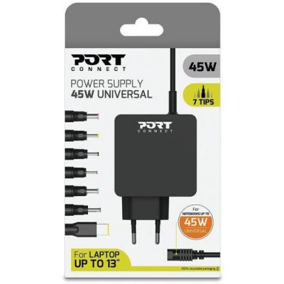 PORT DESIGNS PORT Connect - Adaptateur secteur - CA 100-240 V - 45 Watt - Europe