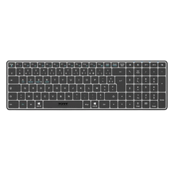 PORT DESIGNS Port Connect Clavier Rechargeable Compact Bluetooth USB-c azerty FR