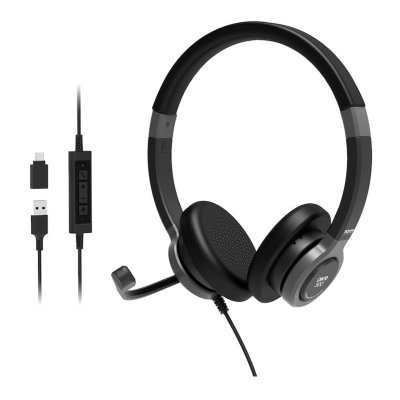 PORT DESIGNS PORT Connect PRO ON'R 300 - Micro-casque - sur-oreille - filaire - USB-A 