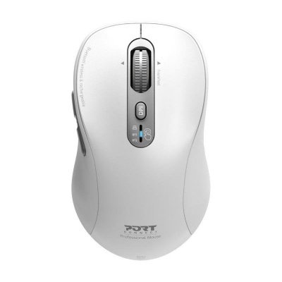 PORT DESIGNS  900707CW souris Maison Droitier RF sans fil + Bluetooth Optique 3200 DPI
