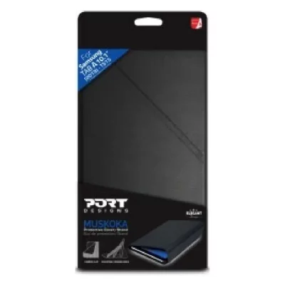PORT DESIGNS  Muskoka &Eacute;tui pour Samsung Tab A 2019, 10.1 pouces Noir