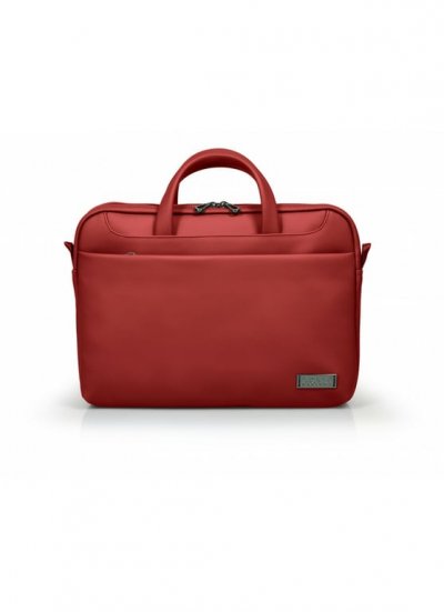 PORT DESIGNS  Sacoche PC ZURICH Toploading rouge 14/15,6 pouces - Neuf