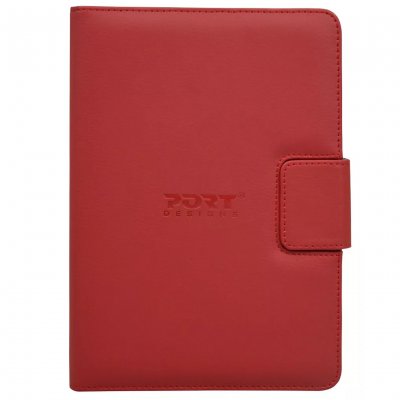 PORT DESIGNS PORT MUSKOKA - Coque de protection pour tablette - polyur&eacute;thane - rouge - 9 