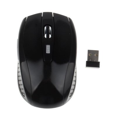  Portable Souris 2.4G souris optique sans fil pour ordinateur portable PC Gamer noir