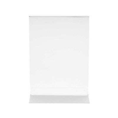 DEFLECTO Porte affiche vertical droit  - double face - pour document A5