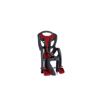 BELLELLI Porte bebe ar sur cadre  pepe gris coussin rouge