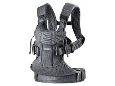 BABYBJORN Porte-b&eacute;b&eacute; one air, anthracite, mesh 3d