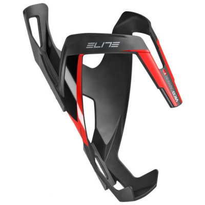 ELITE Porte-bidon  Vico carbone mat - noir/rouge - TU