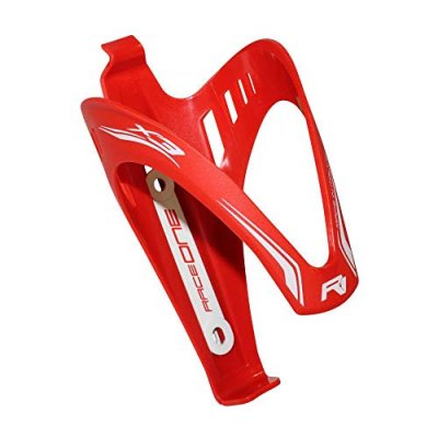SACCON Porte bidon race one x3 race mat rouge deco blanc