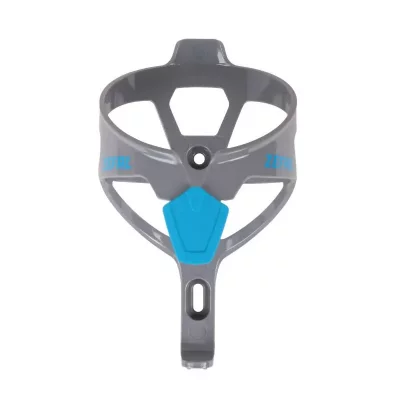 ZEFAL Porte bidon  pulse a2 gris/bleu cyan avec lien elastomere 26g