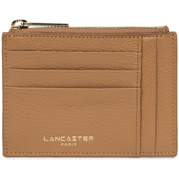 LANCASTER Porte cartes en cuir Dune  Camel