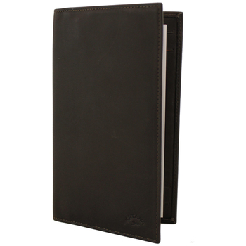 KATANA Porte-ch&eacute;quier  Cuir de Vachette souple Gras K 653008 - Marron