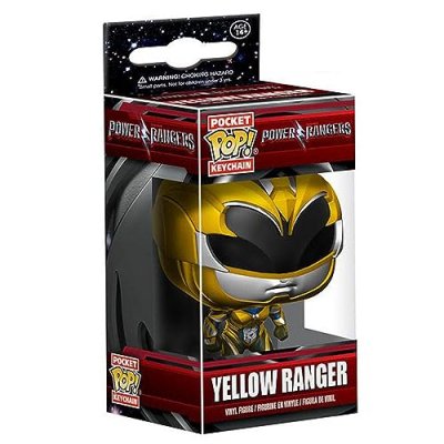 FUNKO Porte Cl&eacute; Power Rangers Movie - Yellow Ranger Pocket Pop 4cm