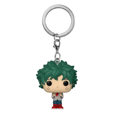 FUNKO Porte-cl&eacute;s  Pop! - My Hero Academia - Deku dans uniforme d'&eacute;cole