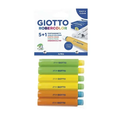 GIOTTO Porte-craies  x 5 + 1 gratuit -  - couleur variant
