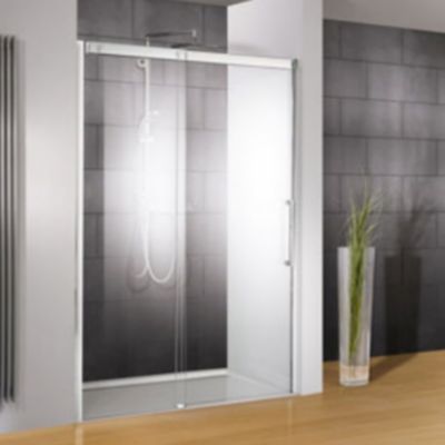 SCHULTE Porte de douche transparente coulis. droite 120 cm,  Manhattan