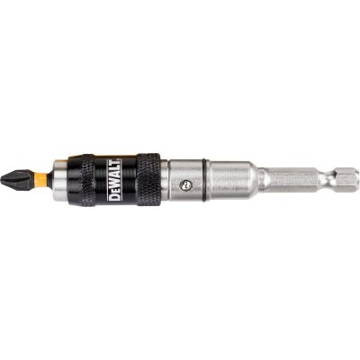 DEWALT Porte embout pivotant &agrave; 20 degr&eacute; + 1 embout impact  - DT7505