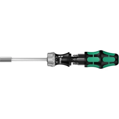WERA Porte-embouts &agrave; chargeur Kraftform Kompakt 27 RA, 6 pi&egrave;ces