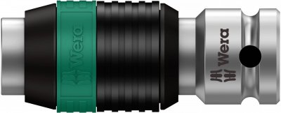 WERA Porte-embouts avec mandrin de serrage rapide 1/4'', Long. : 37 mm