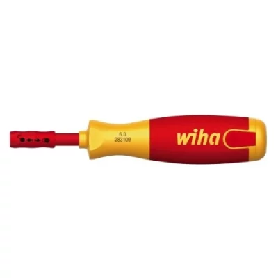 WIHA Porte-embouts isol&eacute; avec 6 embouts slimBits  38610