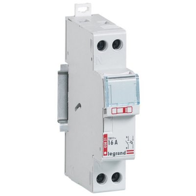 LEGRAND Porte Fusibles  1P+N 16A 1 Module pour Cartouches 10,3 x 25,8
