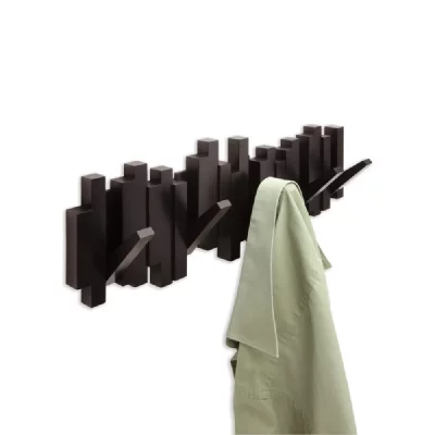 UMBRA Porte manteau design mural Sticks Expresso 49,2 x 18,1 x 2,9 cm