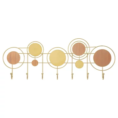 MAURO FERRETTI Porte-manteau mural en m&eacute;tal multicolore, 67 x 4,5 x 25 cm