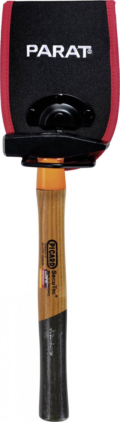 PARAT Porte-marteaux l.120xP70xH170 mm nylon noir/rouge 