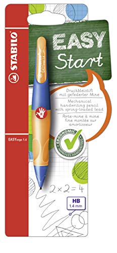 STABILO Porte-mine 'easyergo 1.4 mm' - orange/bleu - droitier STA4006381469050