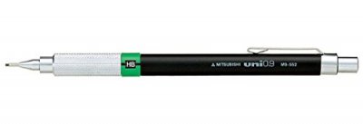 UNIBALL Porte-mines PREMIUM M9552 Grip 0,9mm Noir Bague Verte