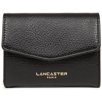 LANCASTER Porte-monnaie  cuir ref_48198 Noir 11.5*9*3