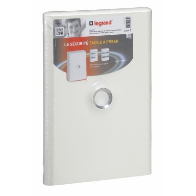 LEGRAND Porte pour coffret  DRIVIA - 2 rang&eacute;es - 13 modules - blanche