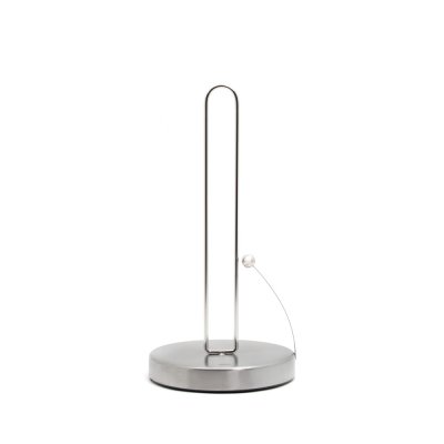 GEFU Porte rouleau de cuisine cocooning en acier inoxydable argent