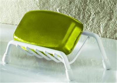 Porte savon avec grille et fil plastique - blanc - Godonnier