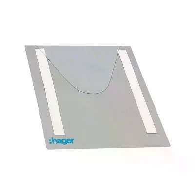 HAGER Porte sch&eacute;ma souple A4 pour armoires vega D (FZ794)