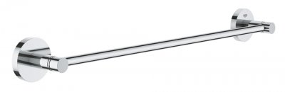 GROHE Porte-serviettes avec barre de 45 cm supersteel Essentials 