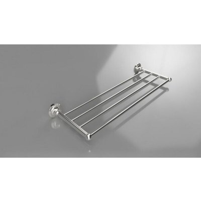 BEMETA Porte-serviettes mural RETRO en chrome 66,5x6,5x22,5 cm