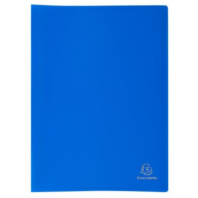 EXACOMPTA Porte-vues A4 -  - 80 vues - Bleu