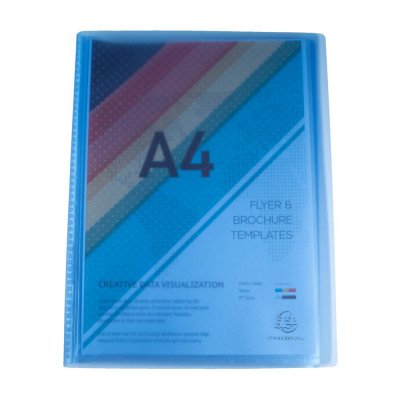 EXACOMPTA Porte-vues Cromaline A4 -  - 60 vues - Coloris assortis