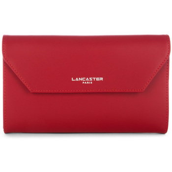 LANCASTER Portefeuille Compagnon Dos &agrave; Dos - Smooth Rouge