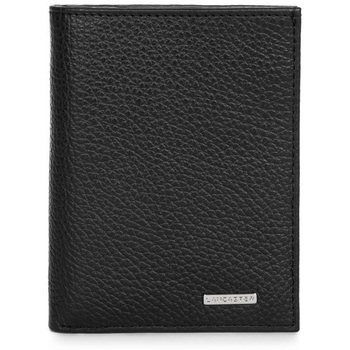 LANCASTER Portefeuille Gentlemen 3 volets Noir 