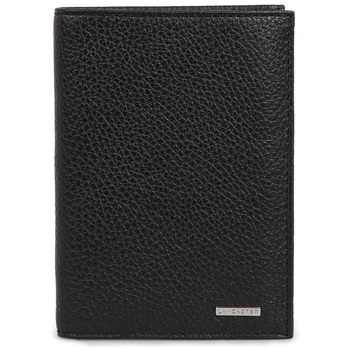 LANCASTER Portefeuille Gentlement 3 volets grand mod&egrave;le en cuir Noir 