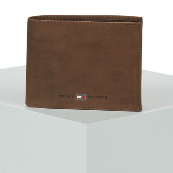 TOMMY HILFIGER Portefeuille italien Johnson marron flap - 