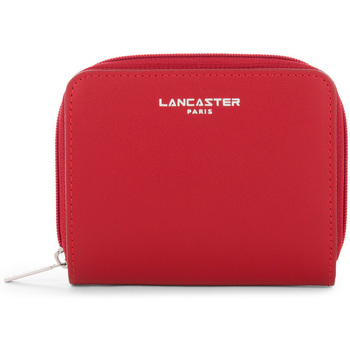 LANCASTER Portefeuille  en cuir ref_lan41893 Rouge 12.5*10*4