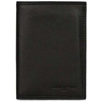 LANCASTER Portefeuille ligne Soft Vintage 3 volets Noir 