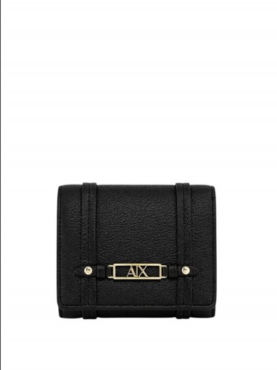 ARMANI EXCHANGE Portefeuille pour femmes  XW002613AF15632-UC010 Noir