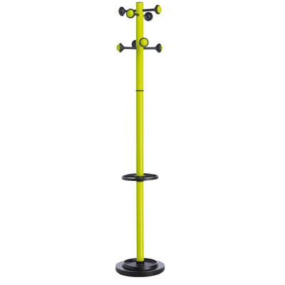 Portemanteau 8 pat&egrave;res accueil Vert Anis