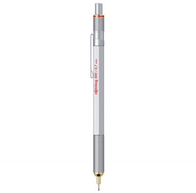Portemine rOtring 800 - 0,7&nbsp;mm - corps argent&eacute; (1904448)